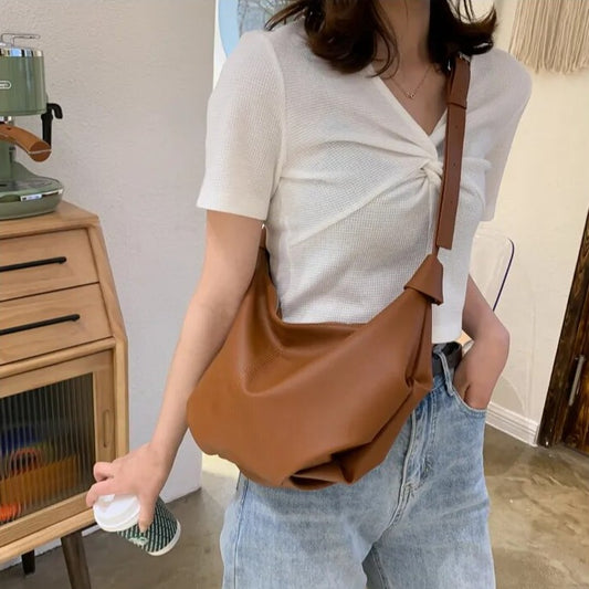 Korean Style Soft Handbag