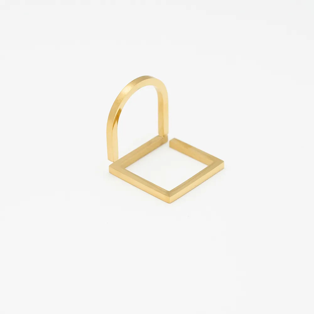 U-shaped Square Ring