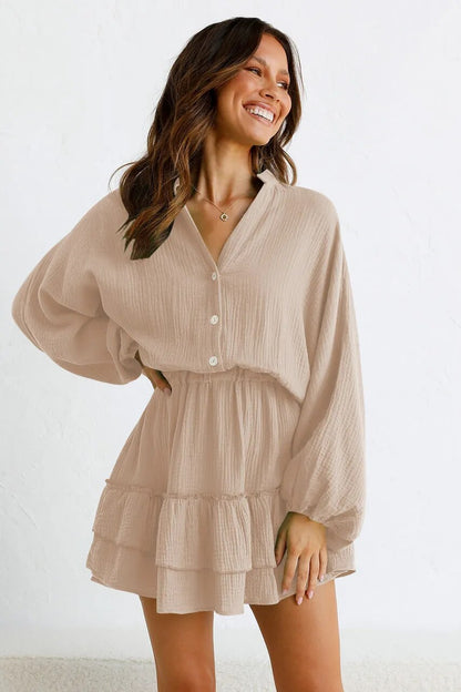 Long Sleeve Shirt Dress