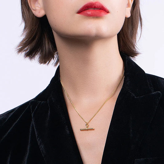 Minimalist Bar Choker Necklace – Elegant Simplicity for Everyday Style