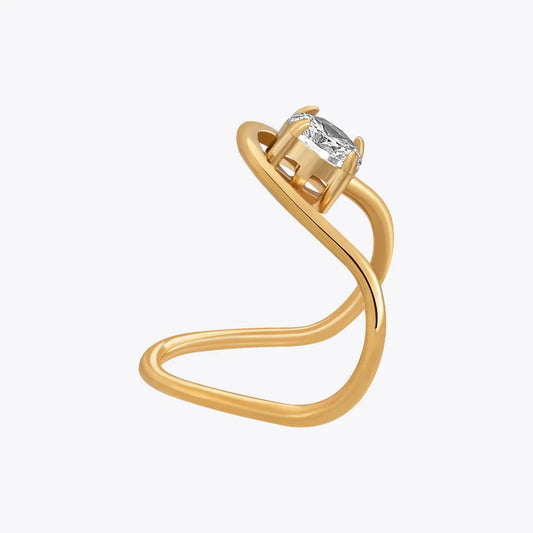 V Shape Ring