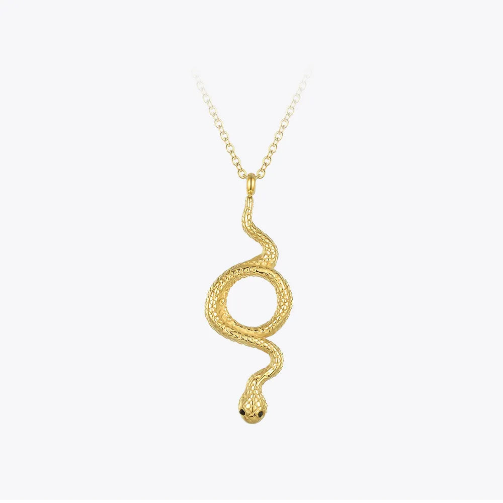 Snake Pendant Necklace