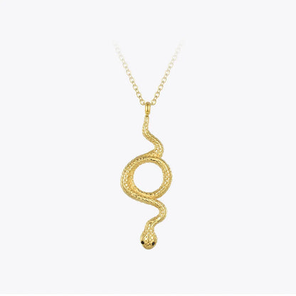 Snake Pendant Necklace