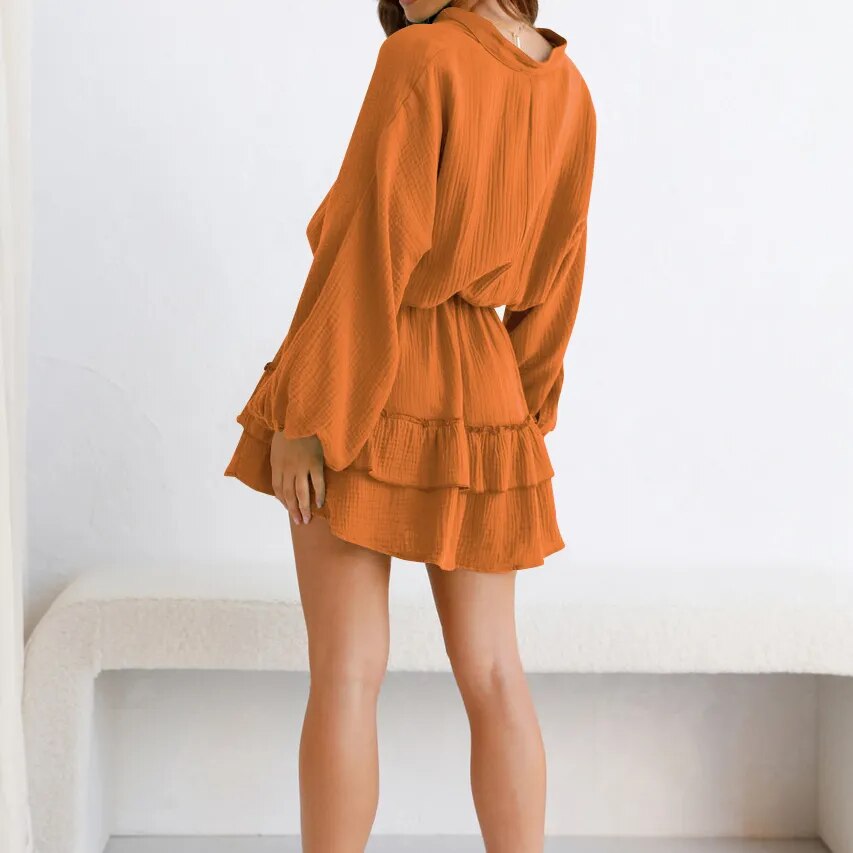 Long Sleeve Shirt Dress