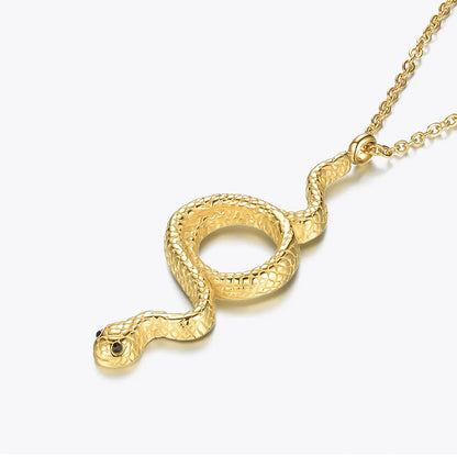 Snake Pendant Necklace