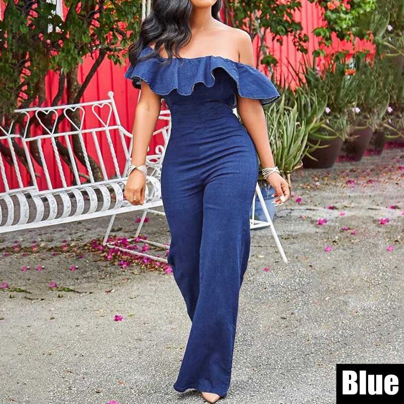 Women Ruffled Jumpsuit