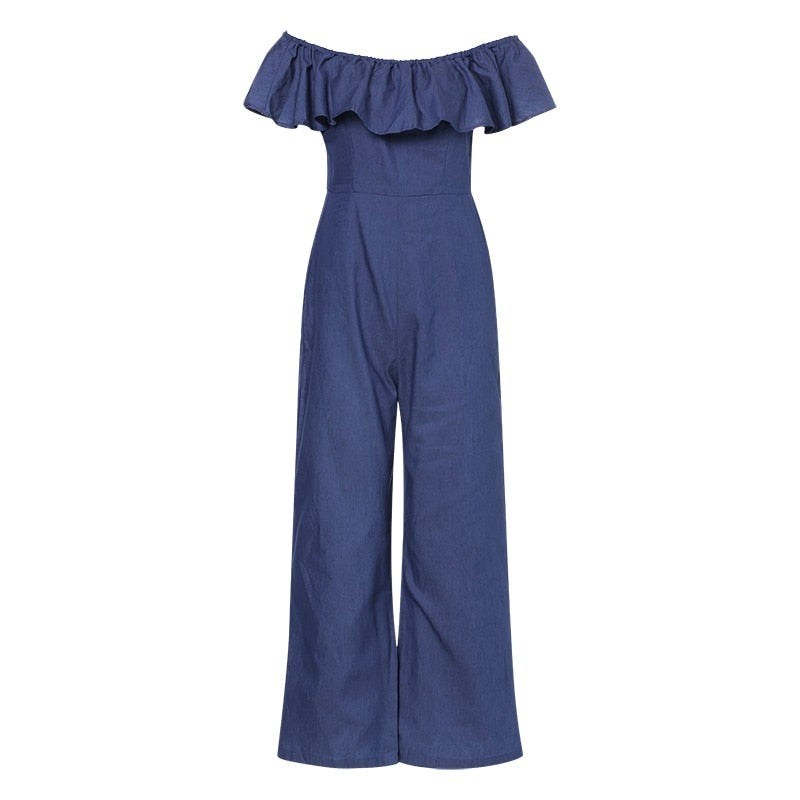 Women Ruffled Jumpsuit