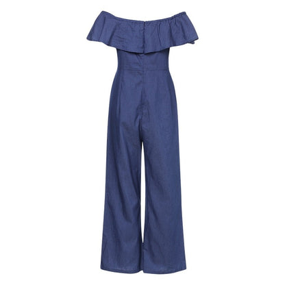 Women Ruffled Jumpsuit