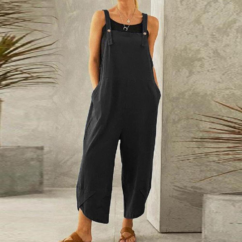 Strap Loose Jumpsuit