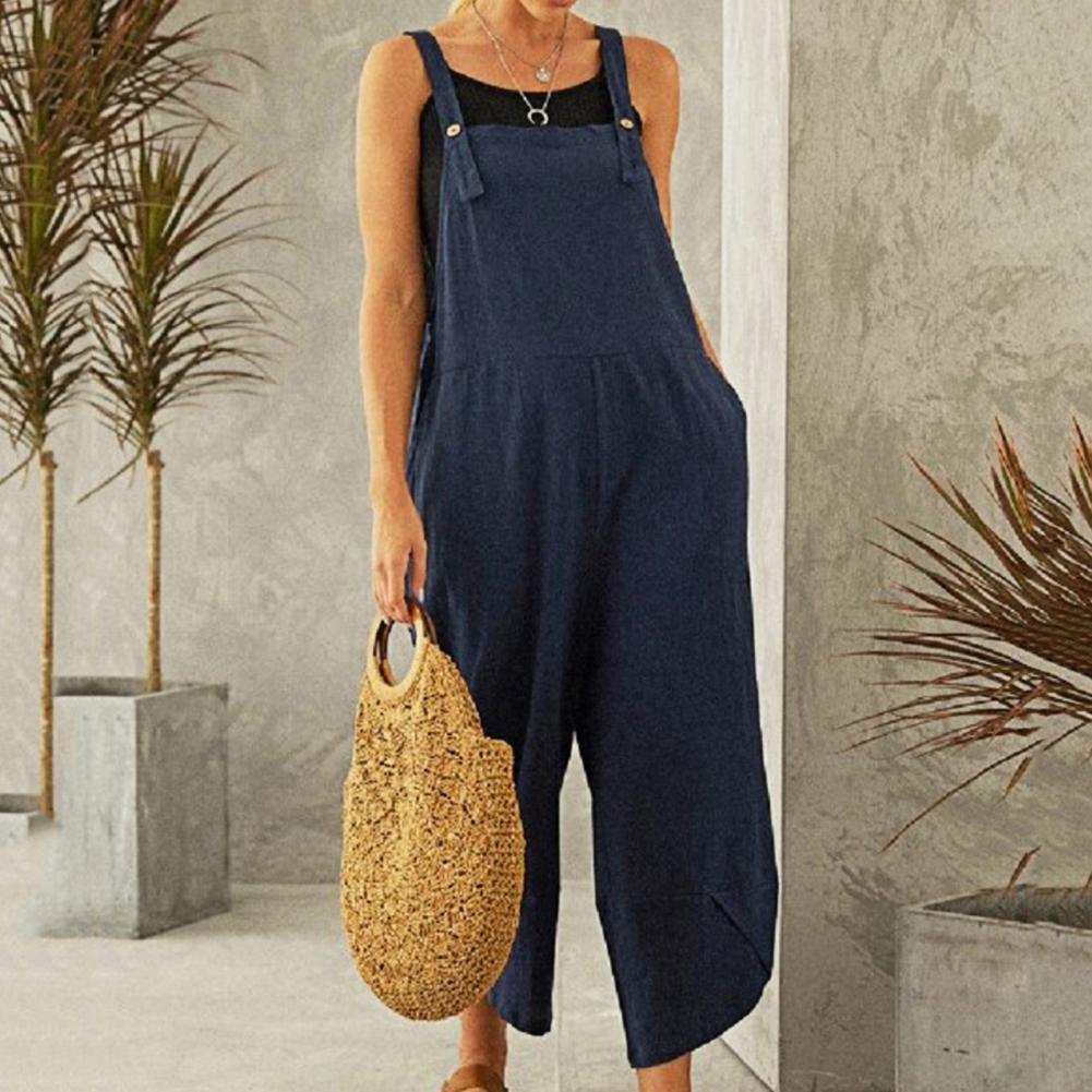 Strap Loose Jumpsuit