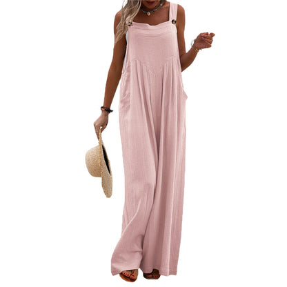 Summer Wide Leg Jumpsuit